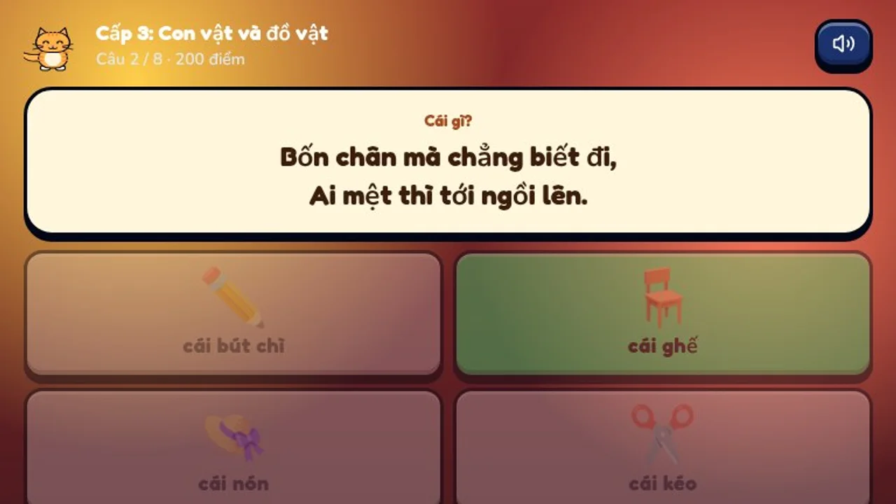 Đố Vui Dân Gian during play