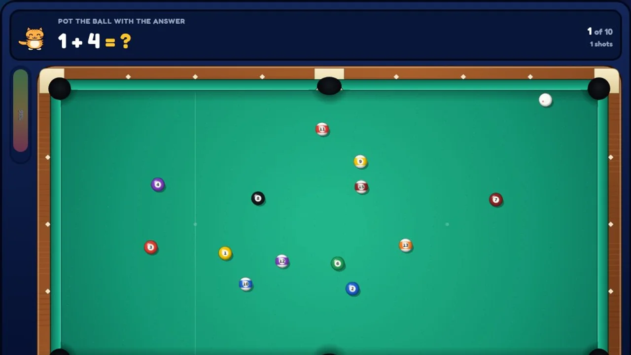Math Pool at the result