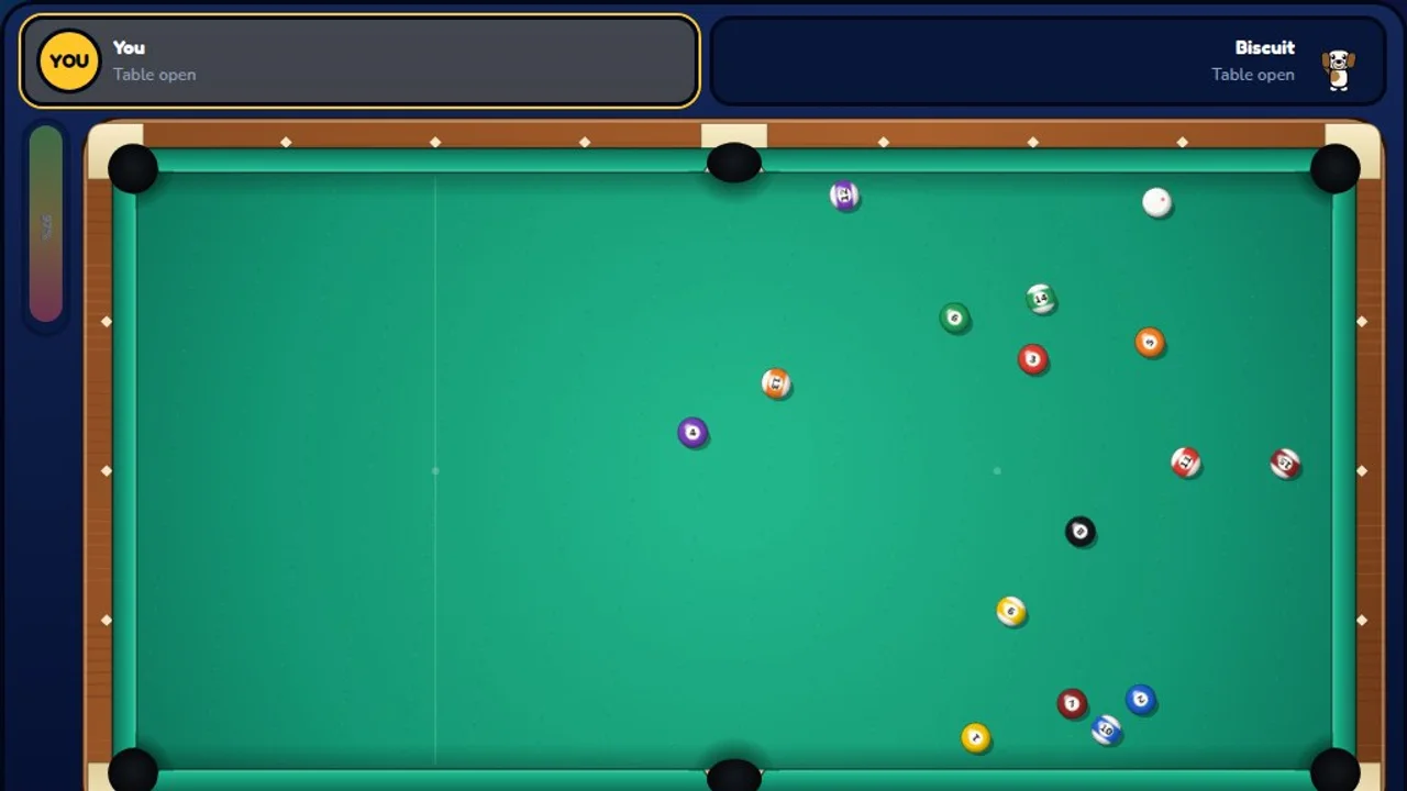 Pool Pals at the start